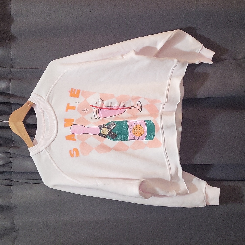 GRAYSON/THREADS WOMEN'S PINK "WINE" SWEATSHIRT. MULTIPLE SIZES/ NWT